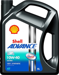 Shell Advance Ultra 4T 10W-40 4l