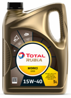 Total Rubia Works 1000 15W-40 5l